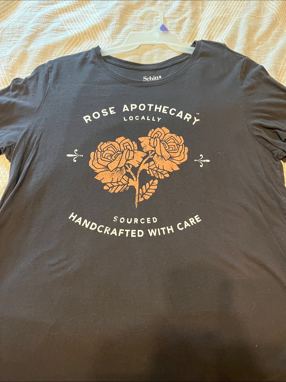 Schitts Rose Apothecary Black Short Sleeve Graphic Tee